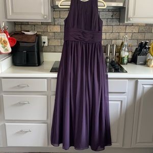 Plum Homecoming Dress Size 10